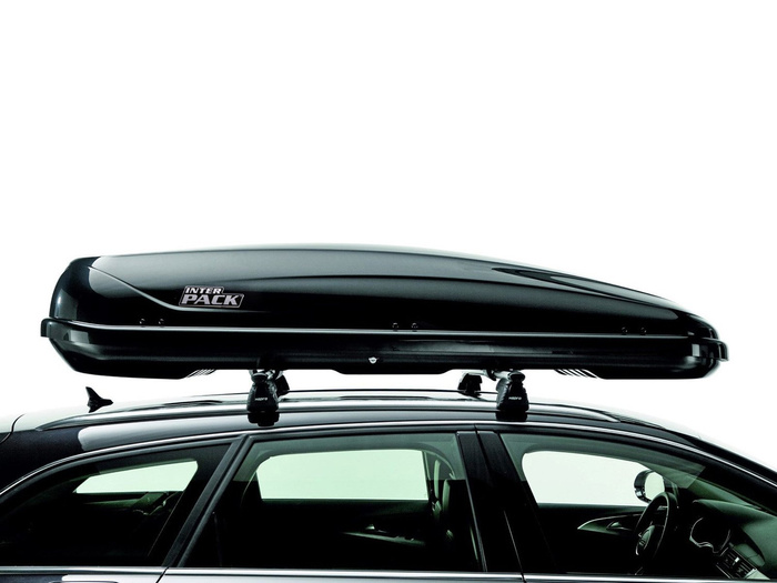 Inter Pack Traxer 8.6 dakkoffer, zwart metallic