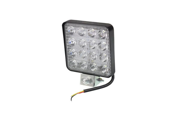 Set van vier LED-werklampen met reflector HERMON EL042 16xLED 3840lm
