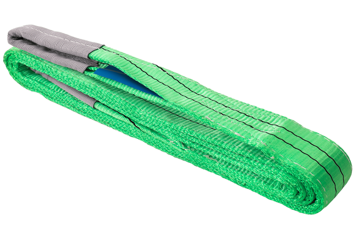 HEFFA hijsband 4m/60mm/2t met lussen