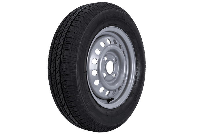 Aanhangerwiel BAND GT Radiaal 155/80 R13 84N VELG KENDA 4Jx13&quot;H2 4x100 ET:30