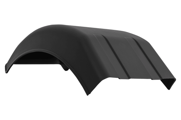 Half spatbord voor aanhanger DOMAR DR1012202 wielkast 384/200mm links