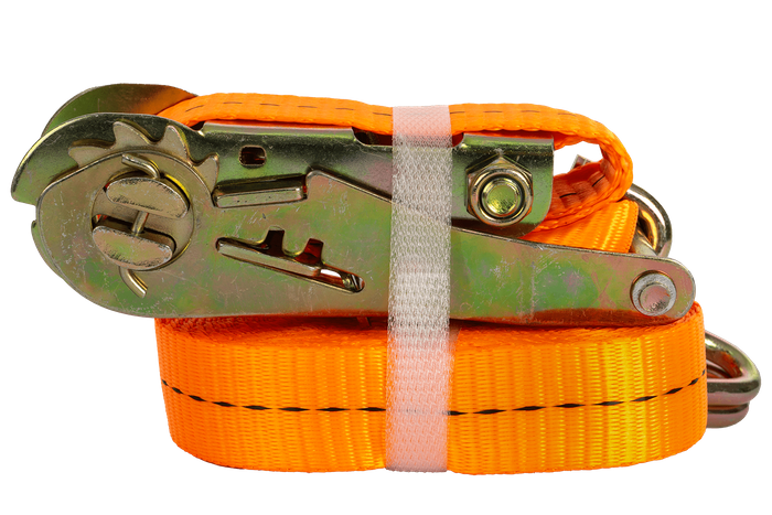UNITRAILER 6m/25mm/1t oranje transportband met spaninrichting