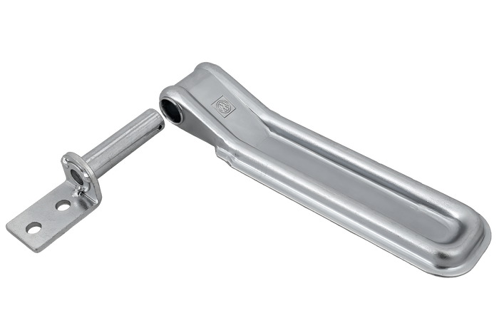 Zijscharnier met handgreep WINTERHOFF BSCH 10-17-220+BSCHG 10-17-A complete aanhangerzijmontage