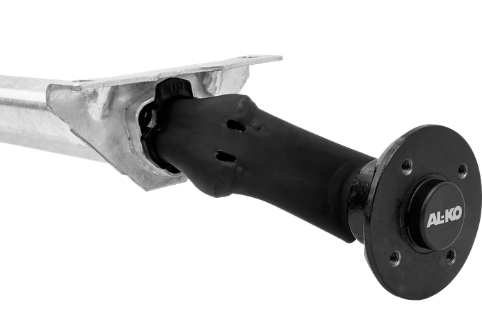AL-KO OPTIMA ongeremde as voor 750kg aanhangwagen 1150mm 1520mm 4x100