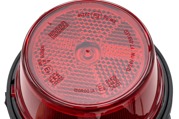 FRISTOM FT-059 LED rode universele markeringslamp met hoekbeugel