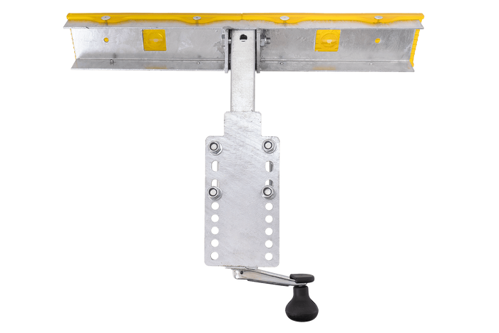 UNITRAILER TTL vlakke steun, lengte 59 cm, hoogte 50 cm, voor een boottrailer