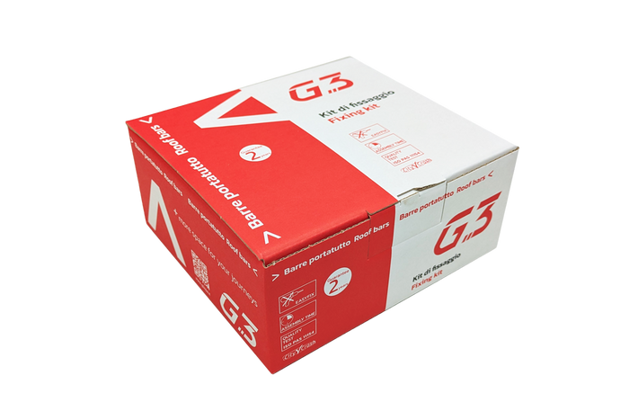 Montageset 68.005 voor G3 Pacific dakdrager