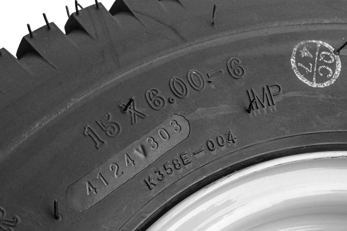 Wielband Kenda 15x6.00-6 Velg Starco 4.5Ax6H2 3x98