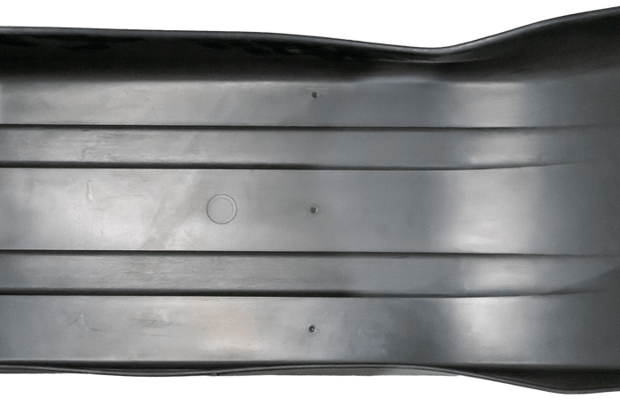 OUTLET Tandem spatbord voor aanhanger 13-14" DOMAR D20522 platte wielkast 1500/220mm