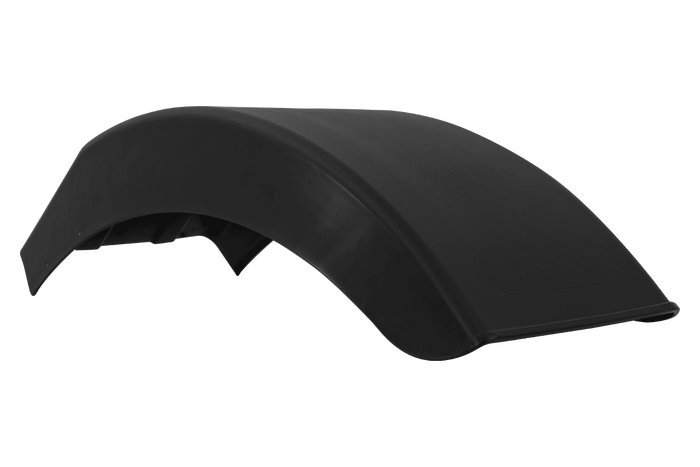 Half spatbord voor aanhanger DOMAR D1013004 wielkast 395/220mm rechts