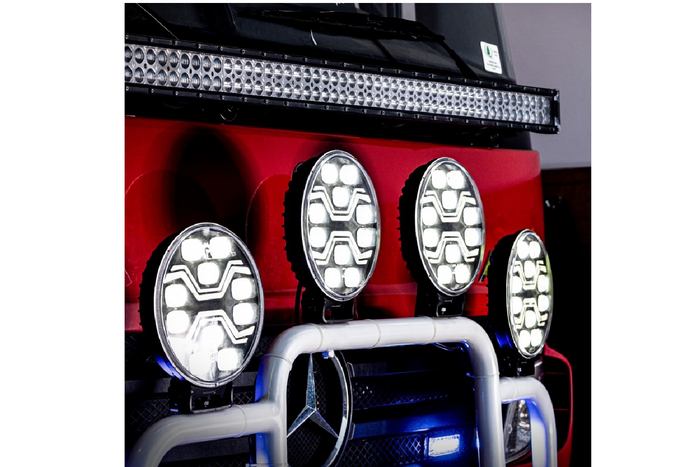 LED-werklamp reflector KAMAR X-SPIDER TOXIC L3440 10xLED 80W