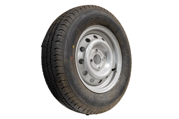 OUTLET Aanhangwagenwiel LINGLONG BAND 165/80 R13C 96/94N UNITRAILER VELG 4Jx13"H2 4x100 ET:30