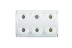 HORPOL LWD2157 LED 900lm interieur autolamp met schakelaar en rode diode