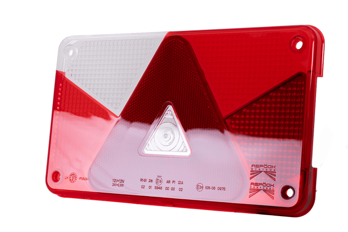 ASPÖCK Multipoint V achterlichtglas, links