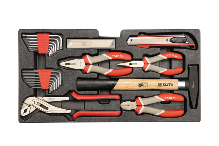 Gereedschapskist 80 stuks YATO YT-38951