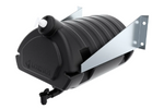 30l watertank met handgrepen LOKHEN set voor een bustrailer met zeepdispenser