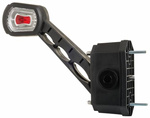 HORPOL LDCC 2713 LED linker markeringslamp op een rubberen arm, met achteruitrijsensor