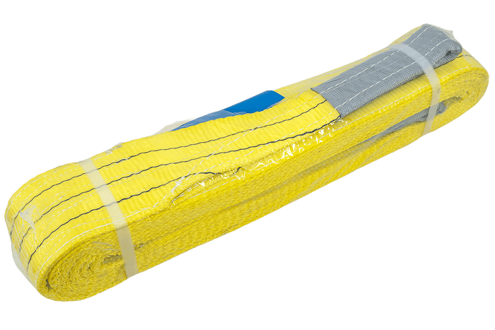 HEFFA kraanhijsband 6m/90mm/3t met lussen