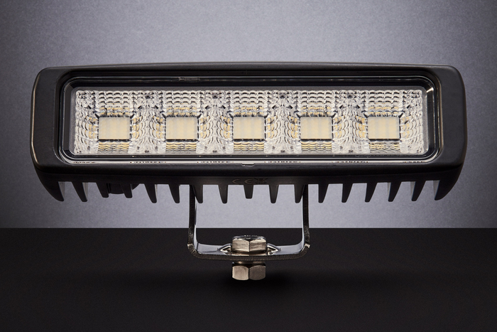 LED-werklamp reflector TT TECHNOLOGY ZWART TT.13445 45xLED 3120lm rechthoekig