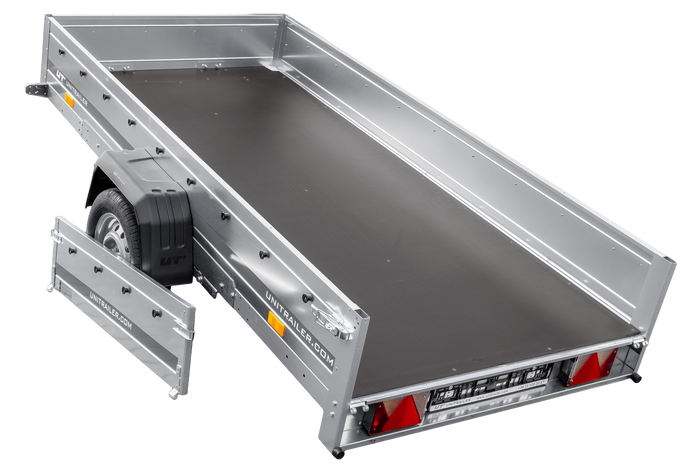 Autoaanhangwagen op veren 264x125 UNITRAILER GARDEN 264/R KIPP