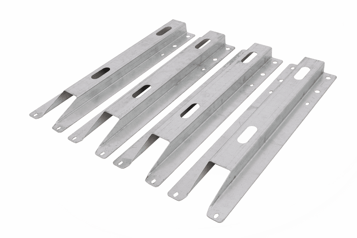 Set van 30 cm zijverstevigingen voor UNITRAILER tuinaanhanger