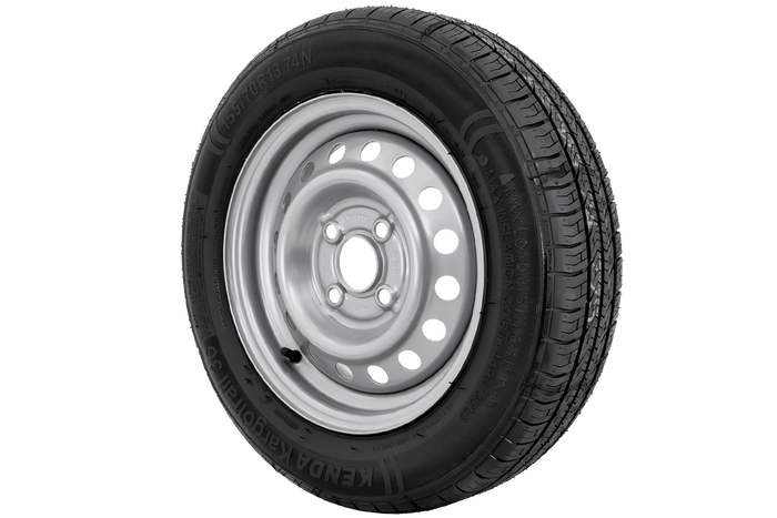 Aanhangerwiel KENDA BAND155/70 R13 74N KENDA VELG 4Jx13"H2 4x100 ET 30
