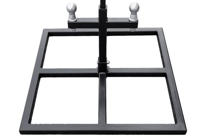 INTER PACK trekhaakfietsendrager voor 2 dragers 1368mm 800mm