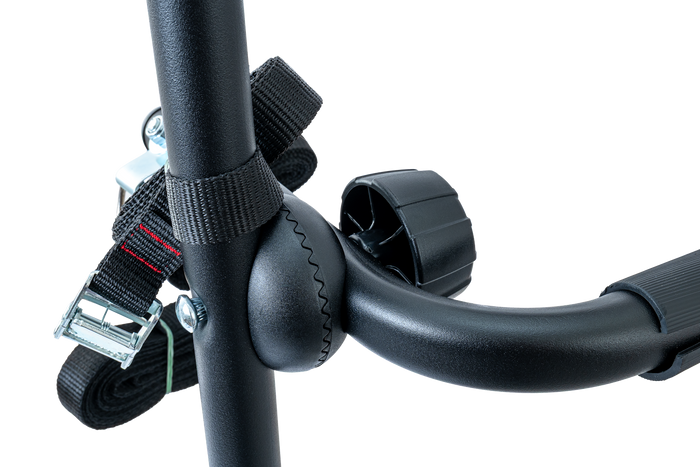 Fietsendrager reservewielhouder Peruzzo Brennero 4x4 - voor 2 fietsen met montagerails (zwart)
