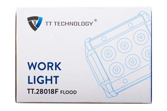 TT TECHNOLOGY LED werklamp reflector TT.28018F 6xLED 1300lm