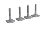 Inzetstuk voor aluminium balken 35mm x M6 (4 st.)