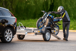 Motorfietsaanhanger 316x220 UNITRAILER MOTO 1 GVWR 750 kg