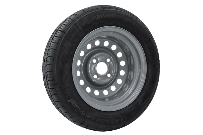 OUTLET Aanhangwagenwiel KENDA BAND 155/70 R13 74N KENDA VELG 4Jx13"H2 4x98 ET:30