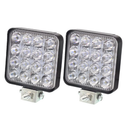 Set van twee LED werklampen reflector HERMON LLP16MINI 16xLED 2880lm