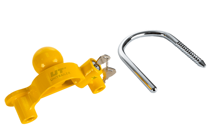 Vastzetten van de kogelkoppeling van de trailer UNITRAILER