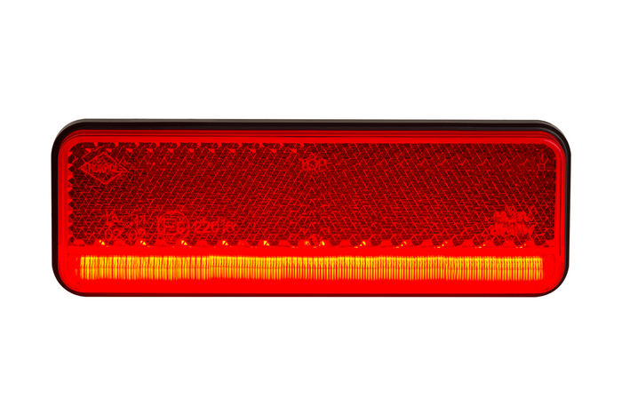 HORPOL LD 2437 LED-markeringslamp rood universeel SLIM