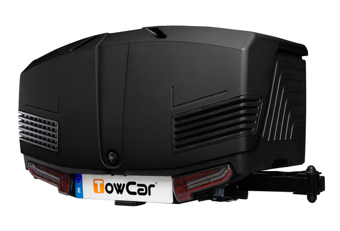 Towbox V3 Camper zwart - bagagebox voor op de trekhaak