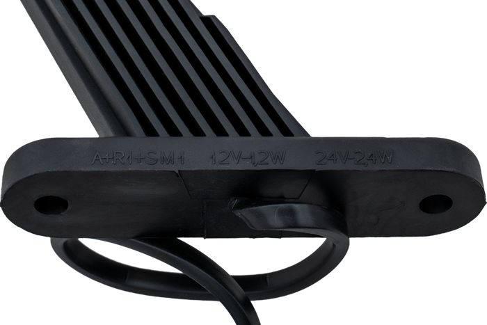 FRISTOM FT-145 LED links markeringslamp op een rubberen arm