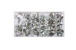 YATO YT-36460 aluminium klinkmoerenset, maat M3-M10, 150 stuks
