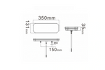 TruckLED L1949+L1950 achterlichten LED-kabel 0,45 m 6 functies links+rechts