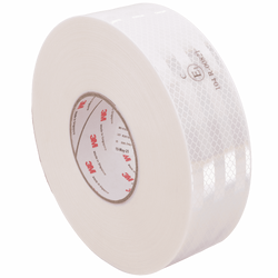 3M zelfklevende reflecterende tape, contour, wit - 1 meter