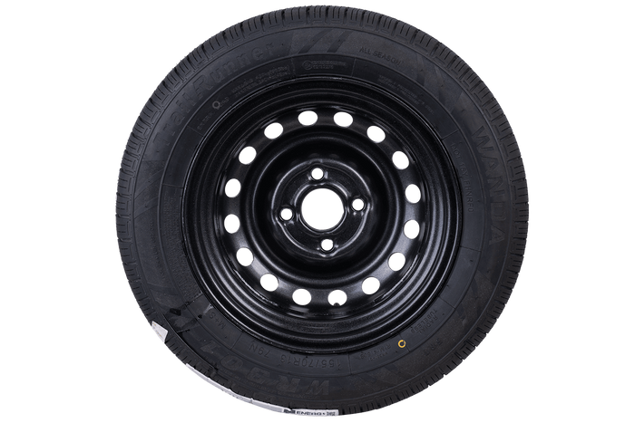 OUTLET Aanhangwagenwiel BAND WANDA 155/70 R13 79N VELG AANHANGWAGEN BOVENKANT 4Jx13"H2 4x100 ET:30