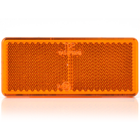 Zijreflector 96x42 mm met zelfklevende tape