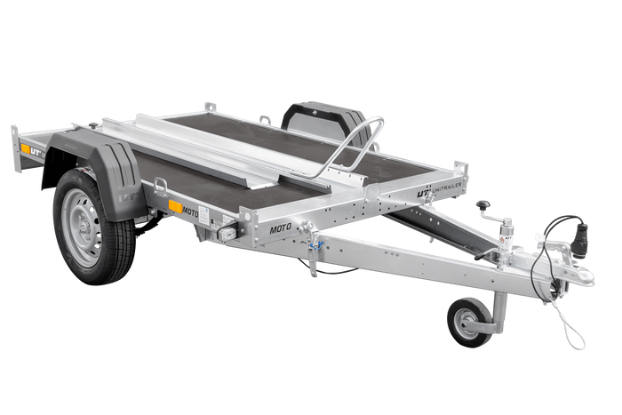 UNITRAILER MOTO 1 motortrailer met veren