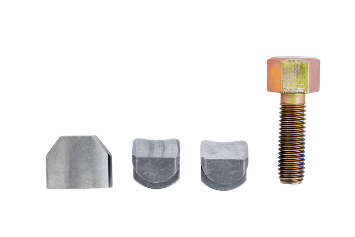 Remafsteller voor KNOTT trommel 160x35 / 200x50