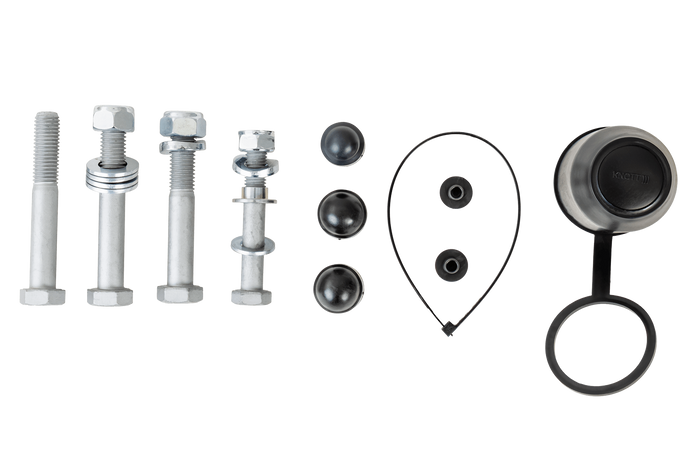 KNOTT KS30 kogelkoppeling met stabilisator  3000kg voor aanhanger met 50mm buisdissel