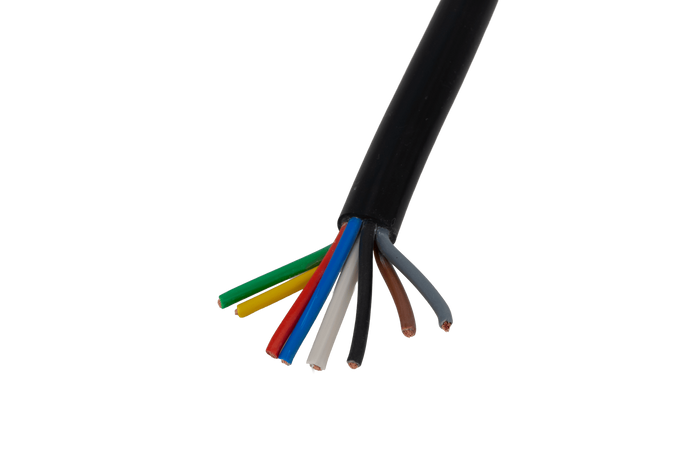 HYBSZ YLY-S 8x1 achtaderige elektrische kabel - 1m