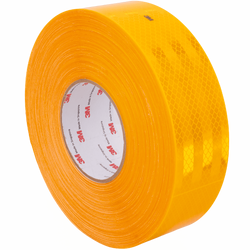 3M gele zelfklevende reflecterende contourtape - 1 meter