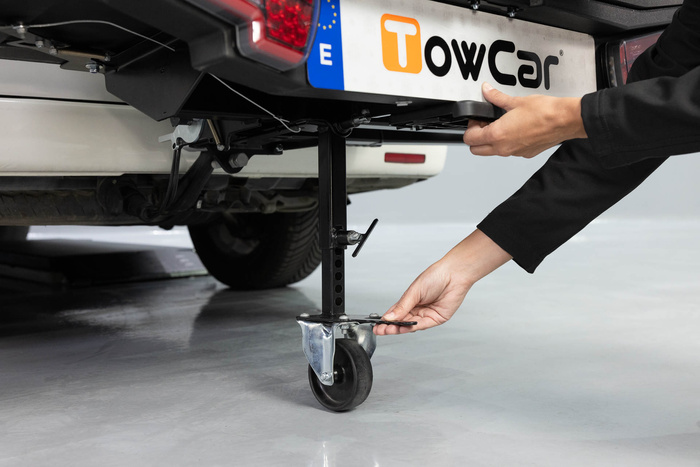 Towbox V3 Camper zwart - bagagebox voor op de trekhaak