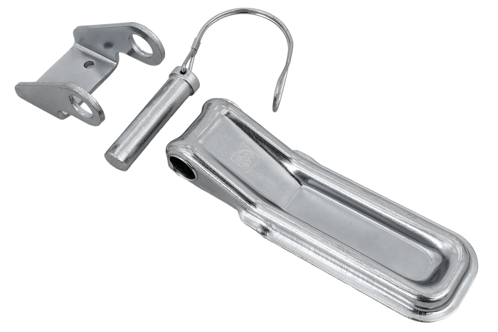 Zijscharnier met handgreep WINTERHOFF BSCH 10-17-170+BSCHG 10-17-C complete aanhangerzijmontage