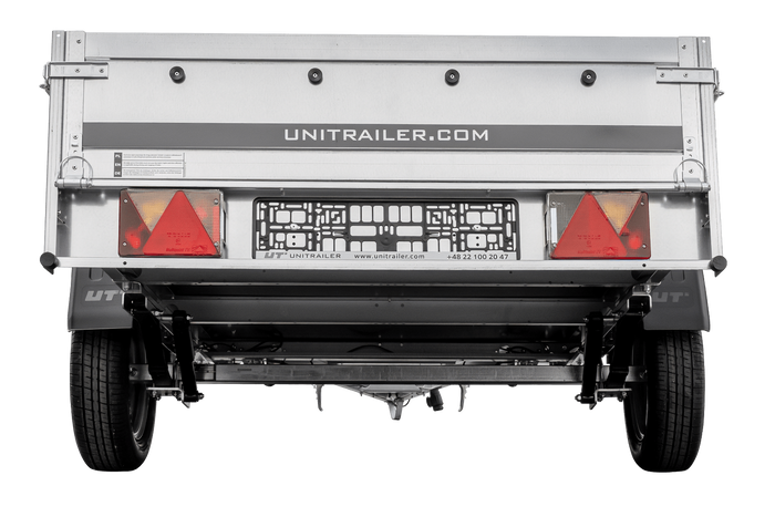 Autoaanhangwagen op veren 264x125 UNITRAILER GARDEN 264/R KIPP